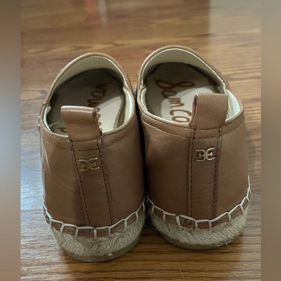 SAM EDELMAN  Leather Espadrilles Size 7.5 / Excellent  condition - Picture 3 of 6